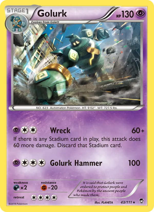 Golurk #43/111
