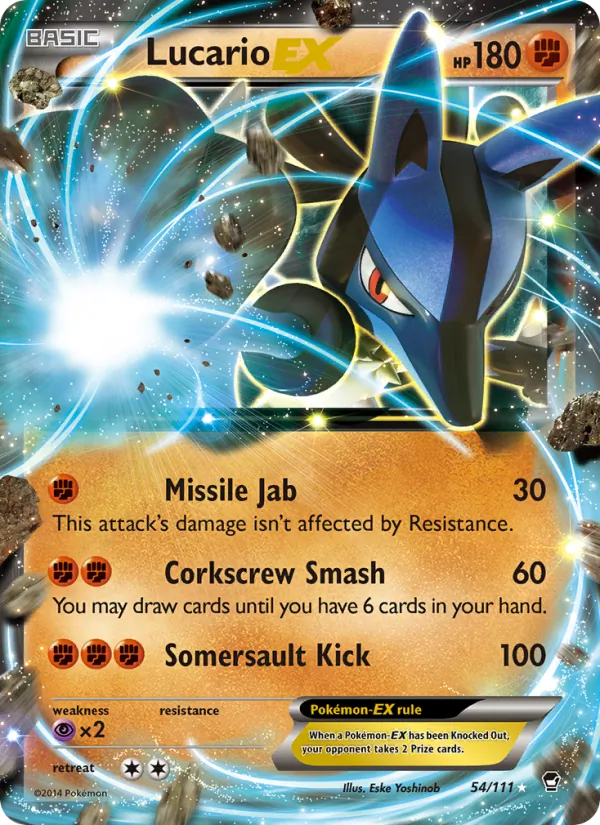 Lucario EX #54/111