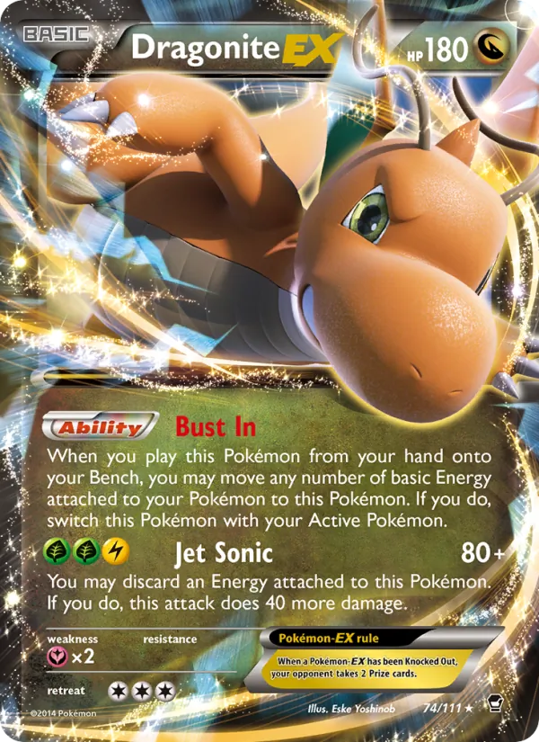 Dragonite EX #74/111