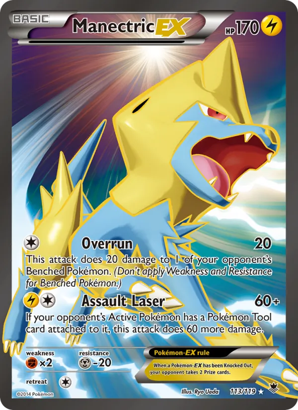 Manectric EX #113/119