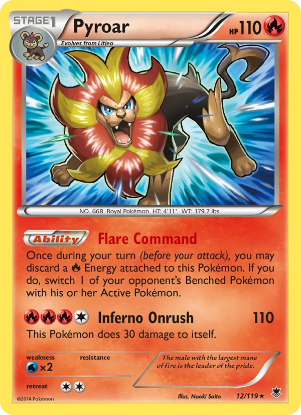 Pyroar #12/119