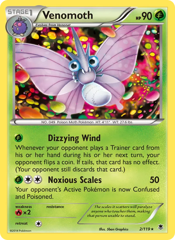 Venomoth #2/119