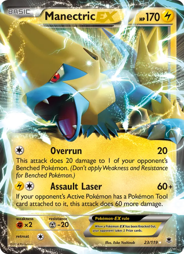 Manectric EX #23/119