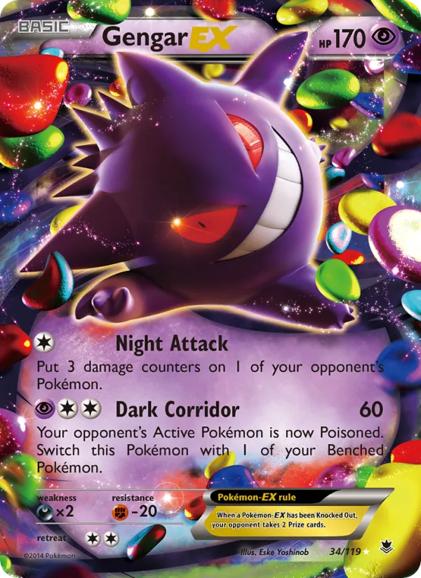 Gengar EX #34/119