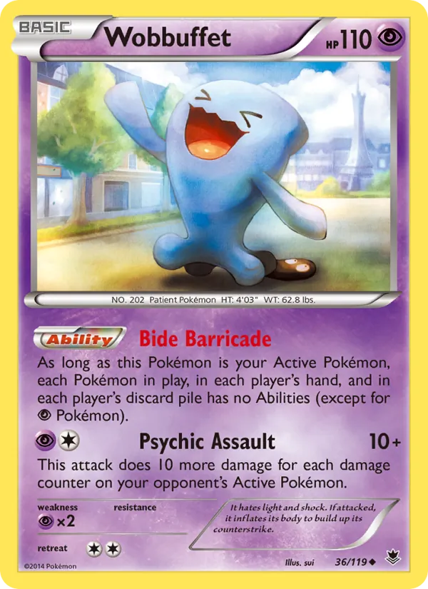 Wobbuffet #36/119