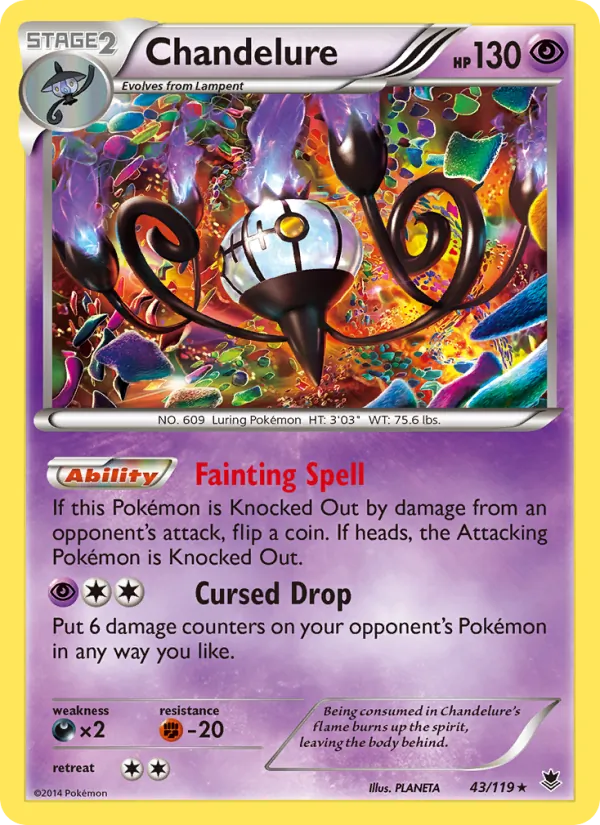 Chandelure #43/119