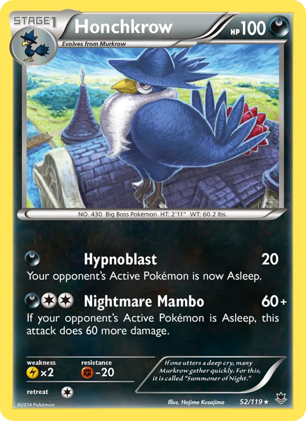Honchkrow #52/119