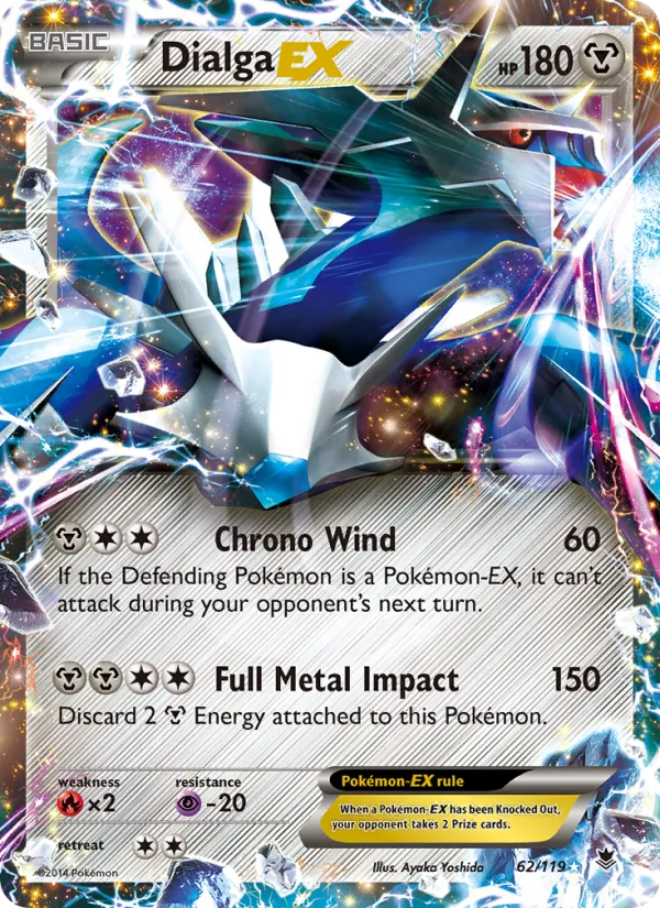 Dialga EX #62/119