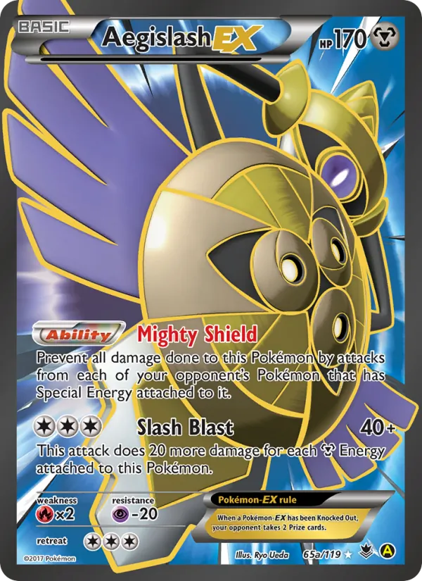 Aegislash EX #65/119
