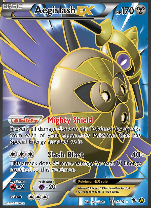 Aegislash EX #65a/119