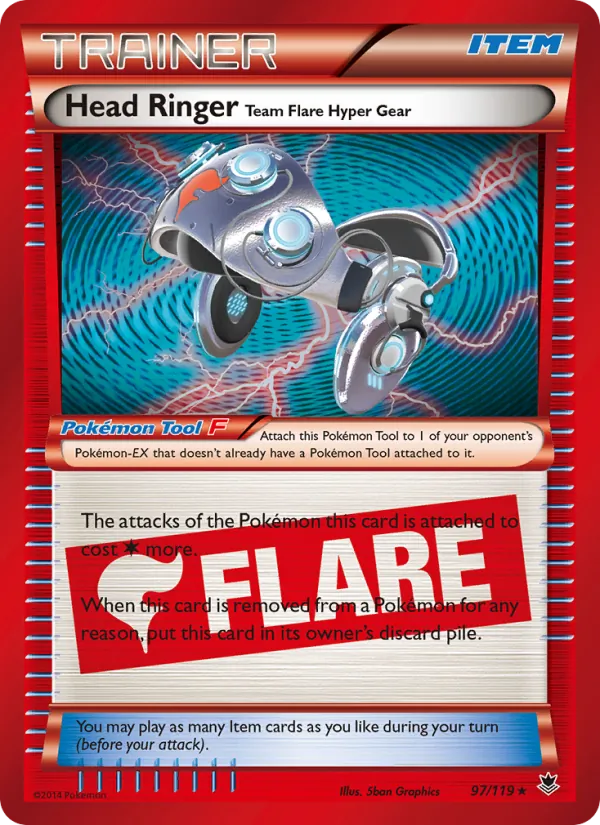 Head Ringer Team Flare Hyper Gear, Phantom Forces #97/119