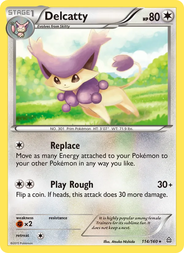Delcatty #114/160
