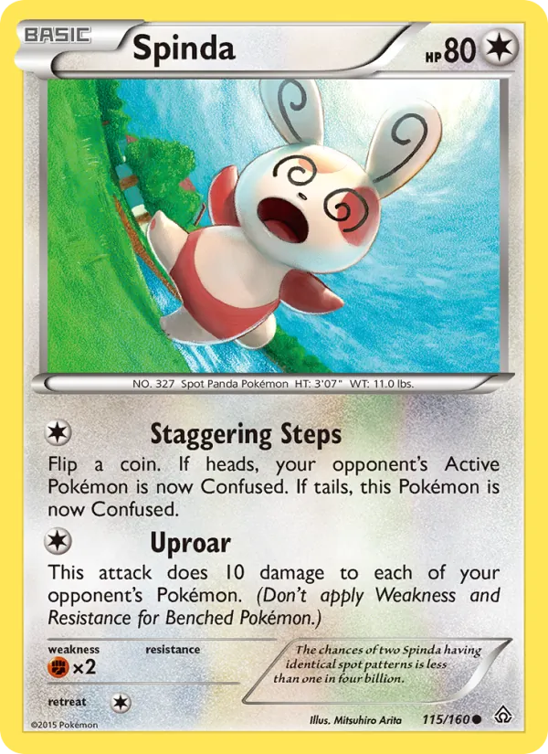 Spinda #115/160