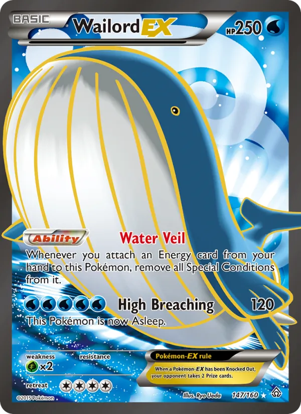Wailord EX #147/160