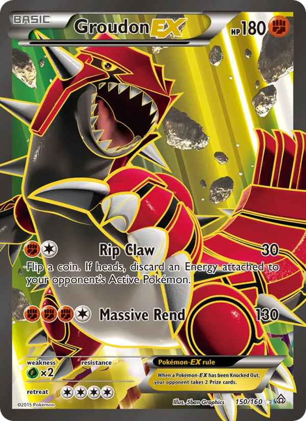 Groudon EX #150/160