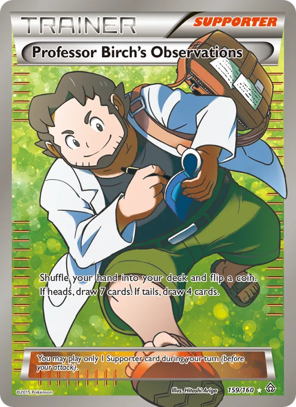 Professor Birch's Observations, Primal Clash #159/160