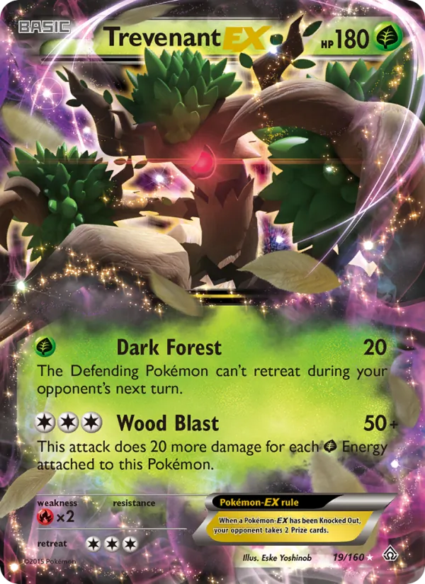 Trevenant EX #19/160