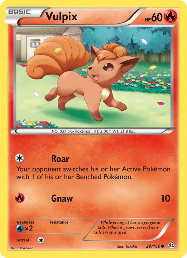 Vulpix #20/160