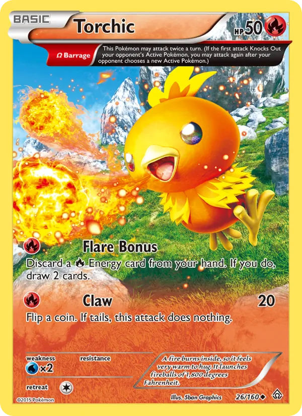 Torchic #26/160