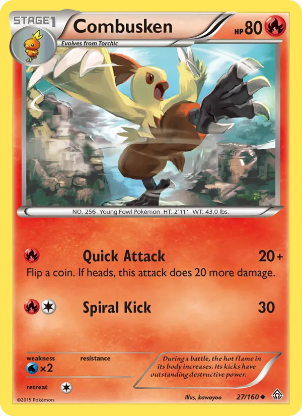 Combusken #27/160