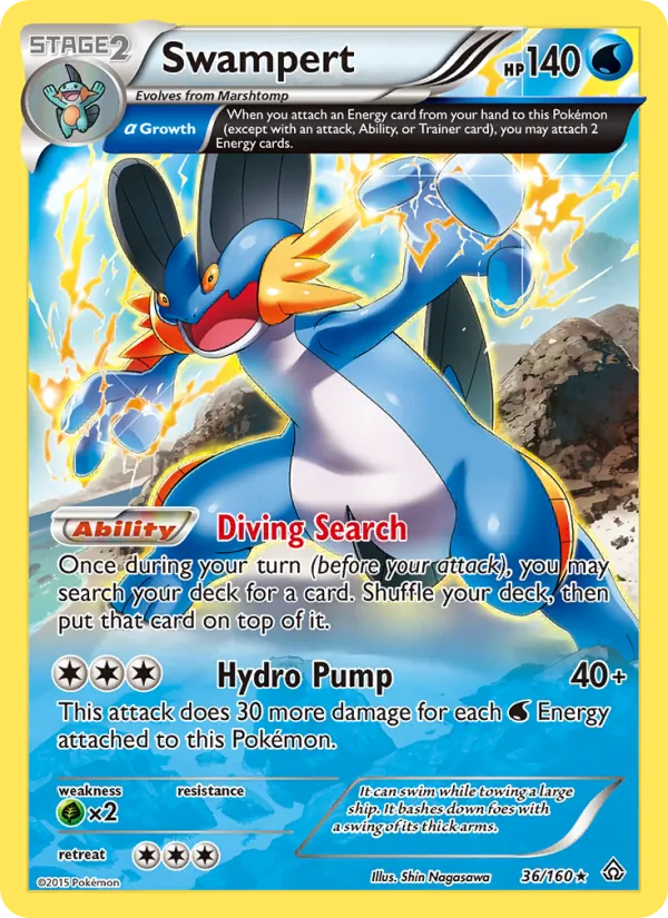 Swampert #36/160