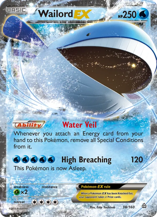 Wailord EX #38/160