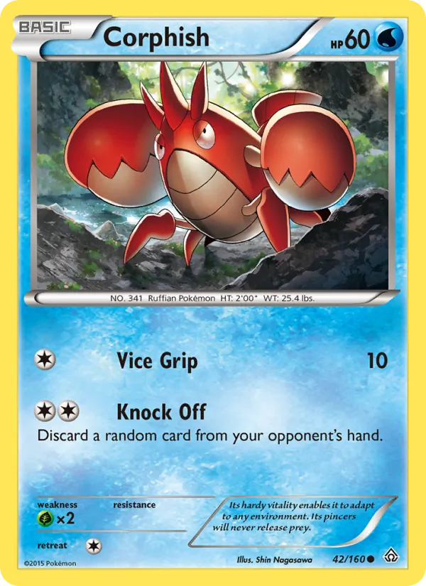 Corphish #42/160