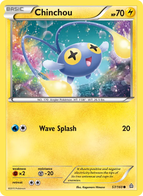 Chinchou #57/160