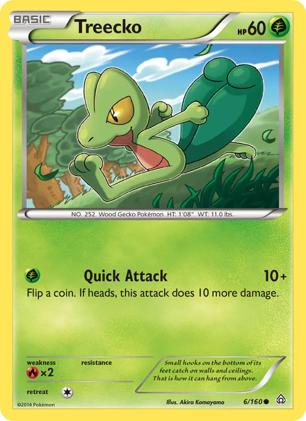 Treecko #6/160