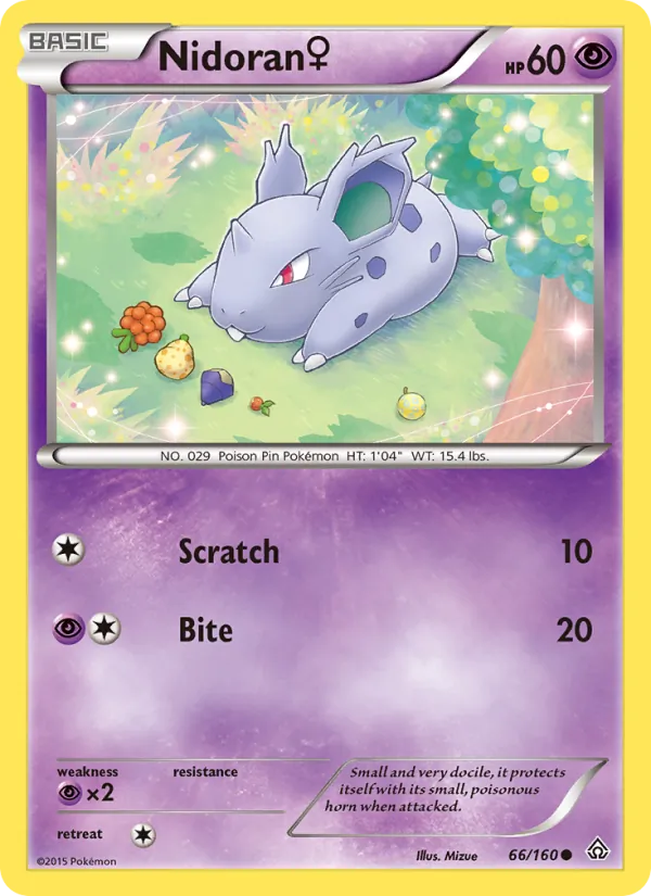 Nidoran♀ #66/160