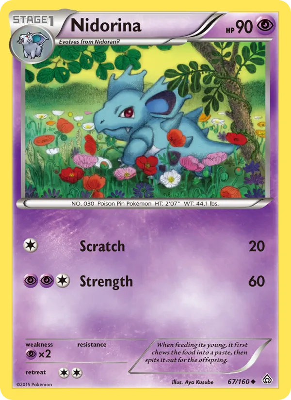 Nidorina #67/160
