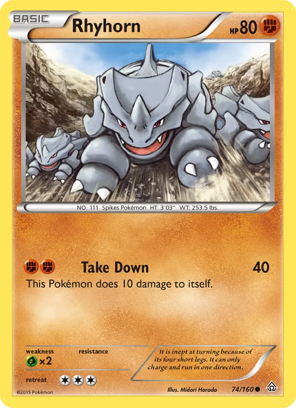 Rhyhorn #74/160
