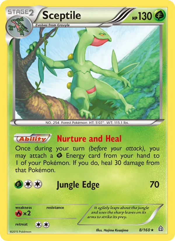 Sceptile #8/160
