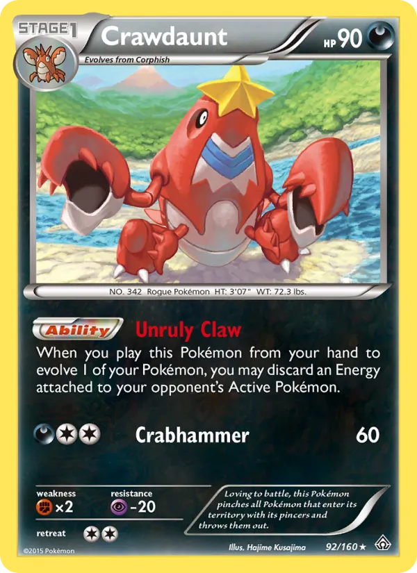 Crawdaunt #92/160