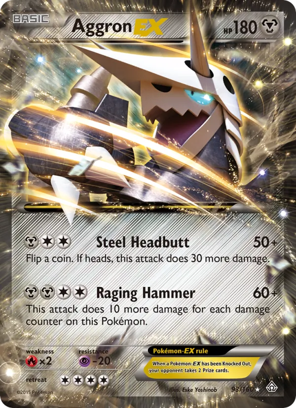 Aggron EX #93/160