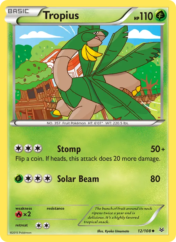 Tropius #12/108