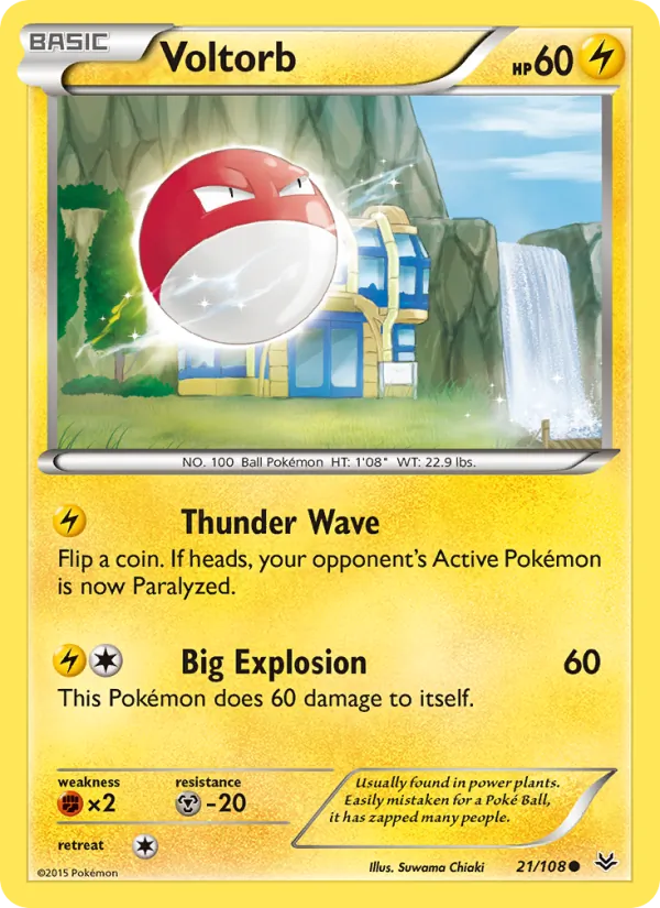 Voltorb #21/108
