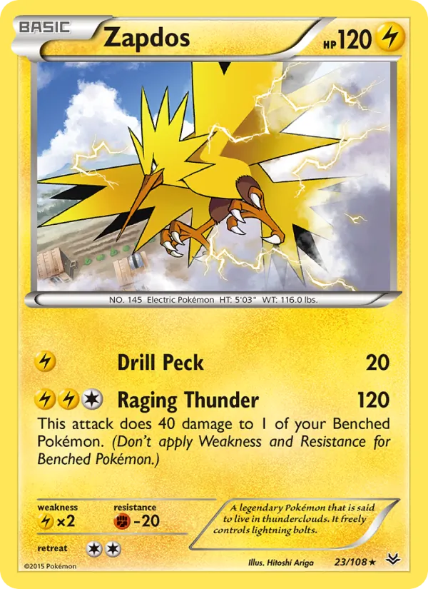 Zapdos #23/108