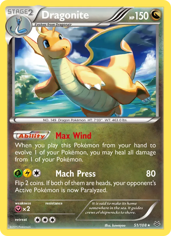 Dragonite #51/108