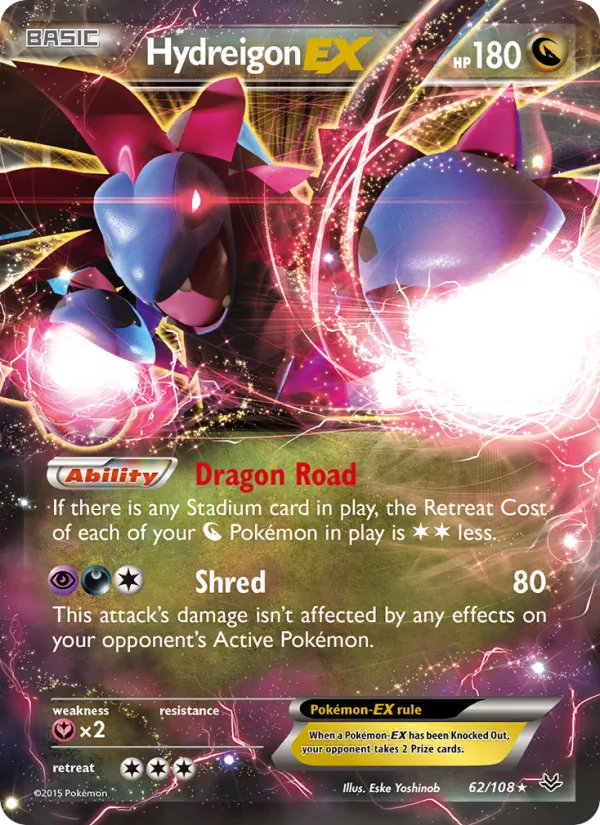 Hydreigon EX #62/108