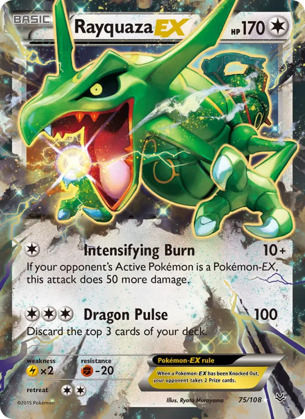 Rayquaza EX #75/108