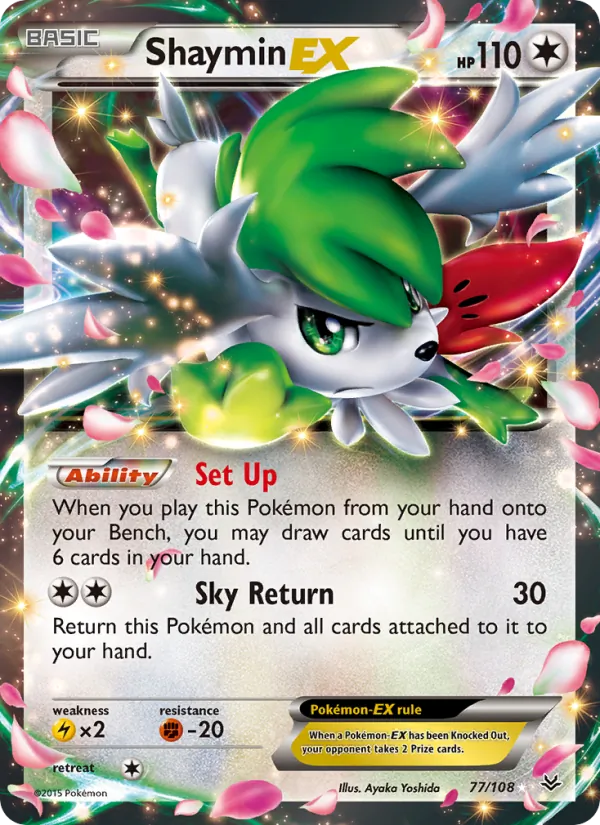 Shaymin EX #77/108
