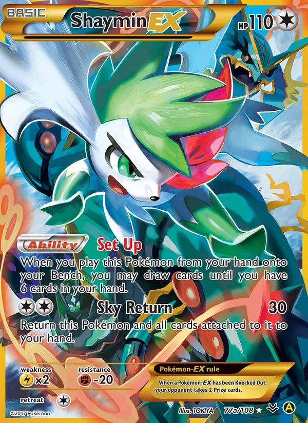 Shaymin EX #77a/108