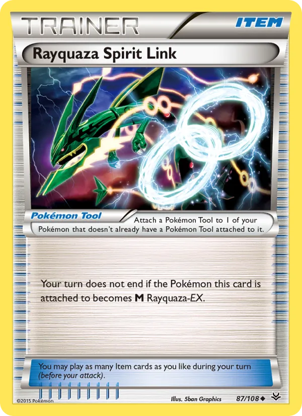 Rayquaza Spirit Link, Roaring Skies #87/108