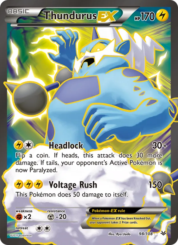 Thundurus EX #98/108