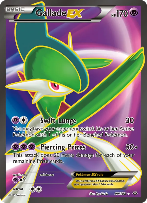 Gallade EX #99/108