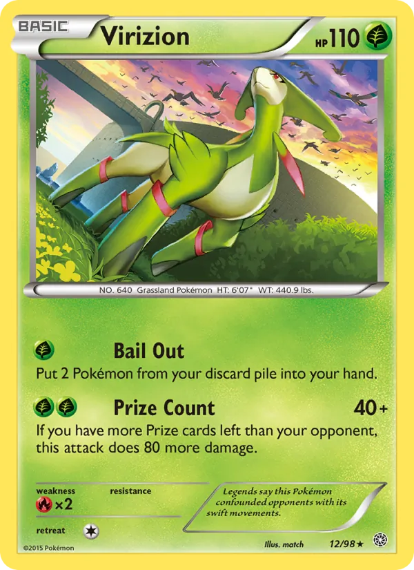 Virizion #12/98
