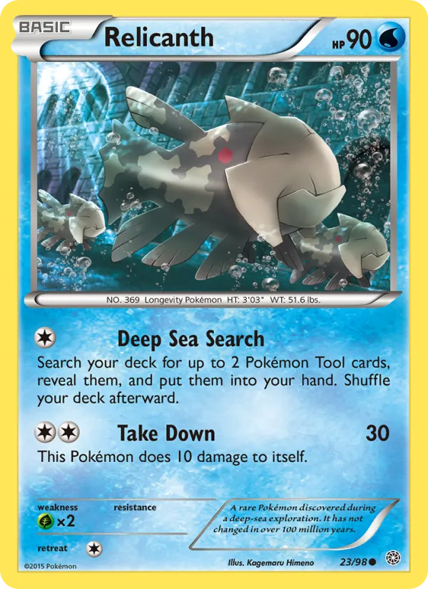 Relicanth #23/98