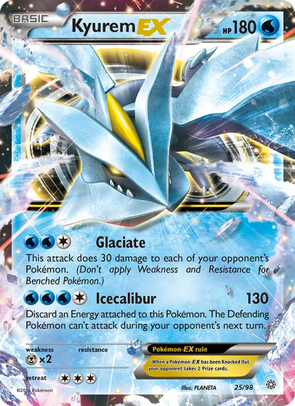 Kyurem EX #25/98