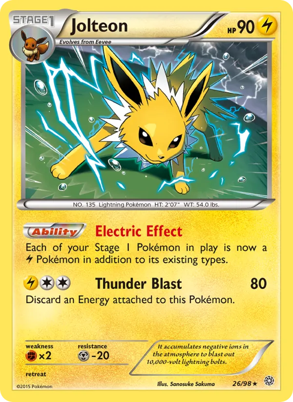 Jolteon #26/98